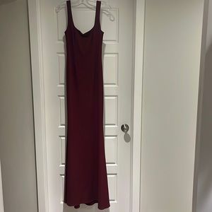 Katie May bridesmaid dress, Maroon, size 8